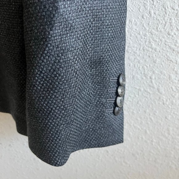 Giorgio Armani Men's Dark Grey Upton Jacket Blazer Size 40R Made in Italy - Picture 6 of 15